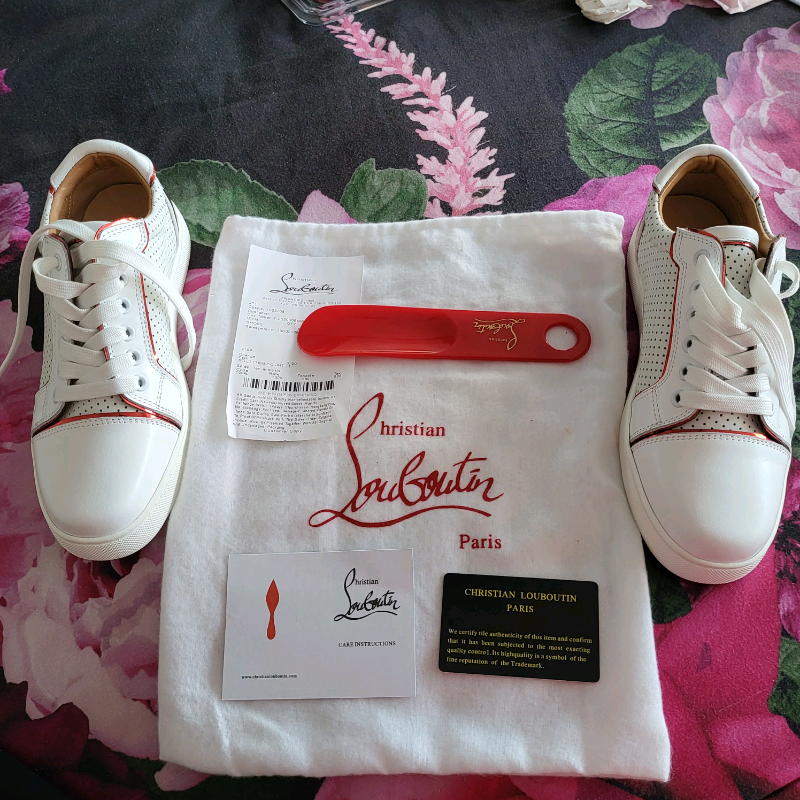 christian louboutin female trainers
